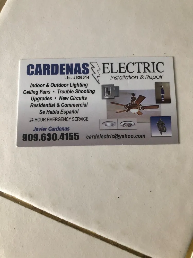 Slide of Cardenas Electric