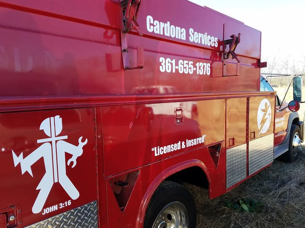 Slide of Cardona Services