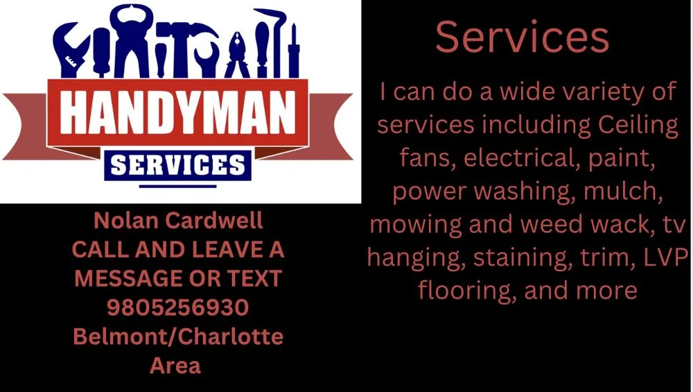Slide of Cardwell Handyman Services