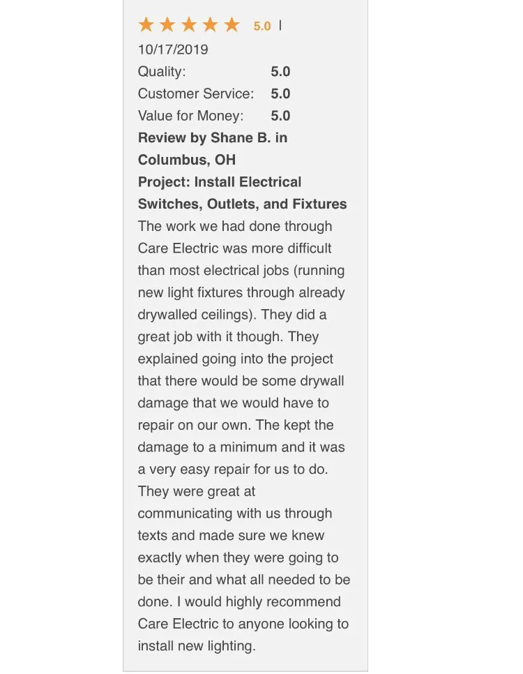 Slide of Care Electric