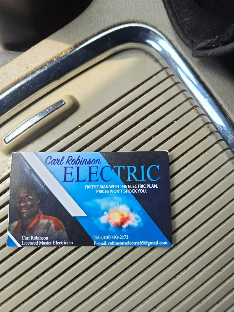 Slide of Carl Robinson Electric