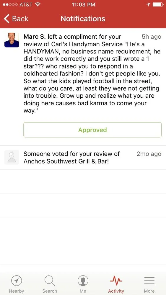 Slide of Carl's Handyman Service