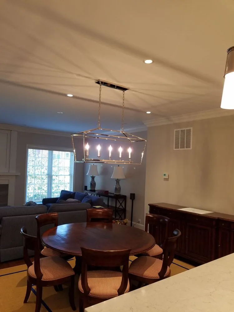 Professional electrical service for homes in lighting installation,  by 