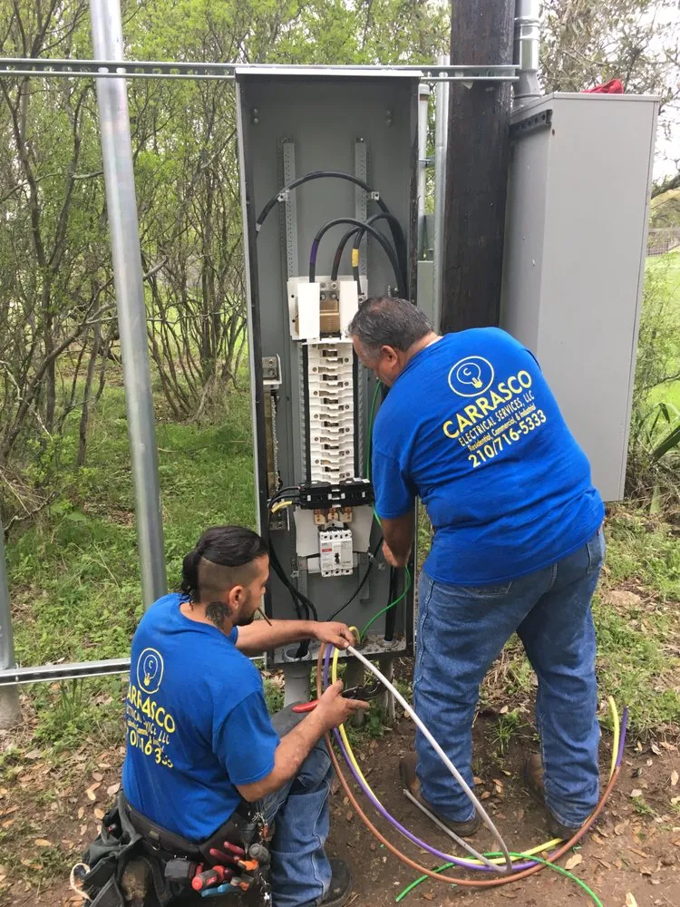 Slide of Carrasco Electrical Service
