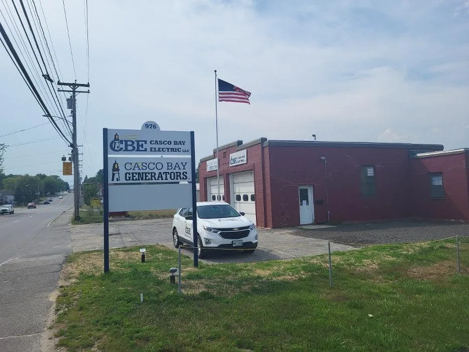 Slide of Casco Bay Electric