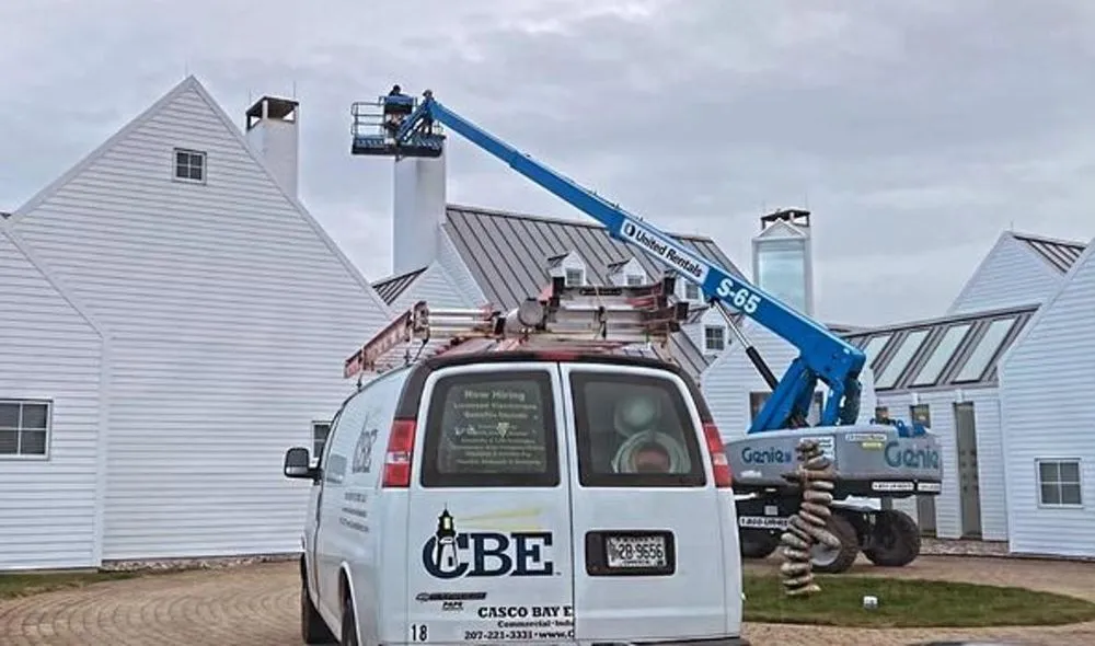 Slide of Casco Bay Electric