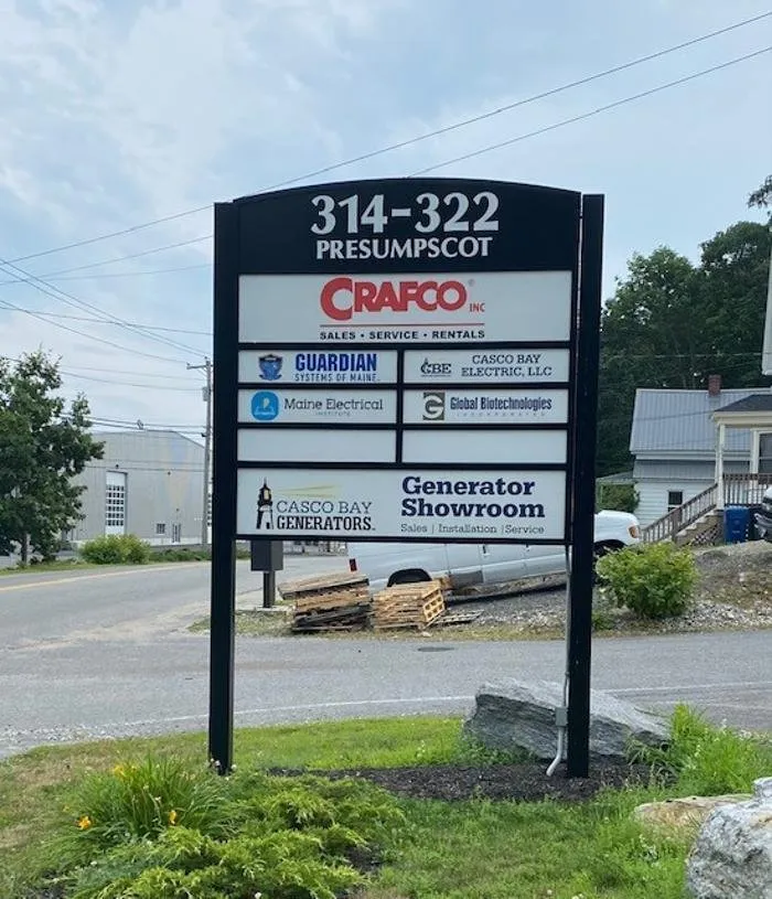 Slide of Casco Bay Electric