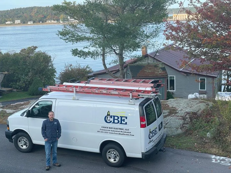 Slide of Casco Bay Electric