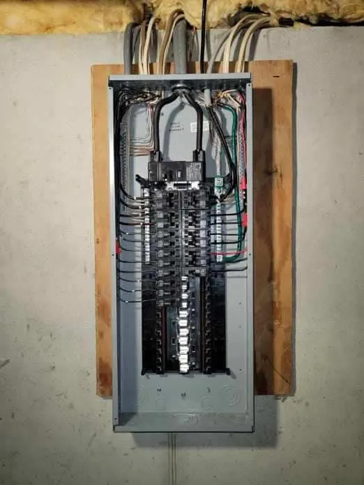 Certified panel upgrade in , by Case Electric