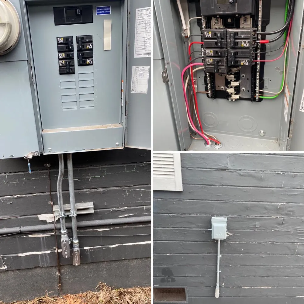 Reliable electrical service for homes in lighting installation,  by 