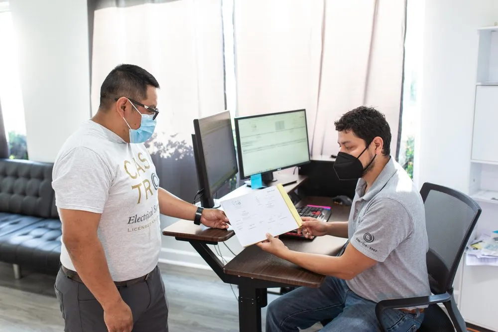 Slide of Castro Electrical Services