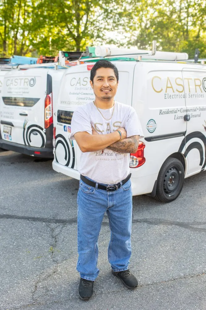 Slide of Castro Electrical Services