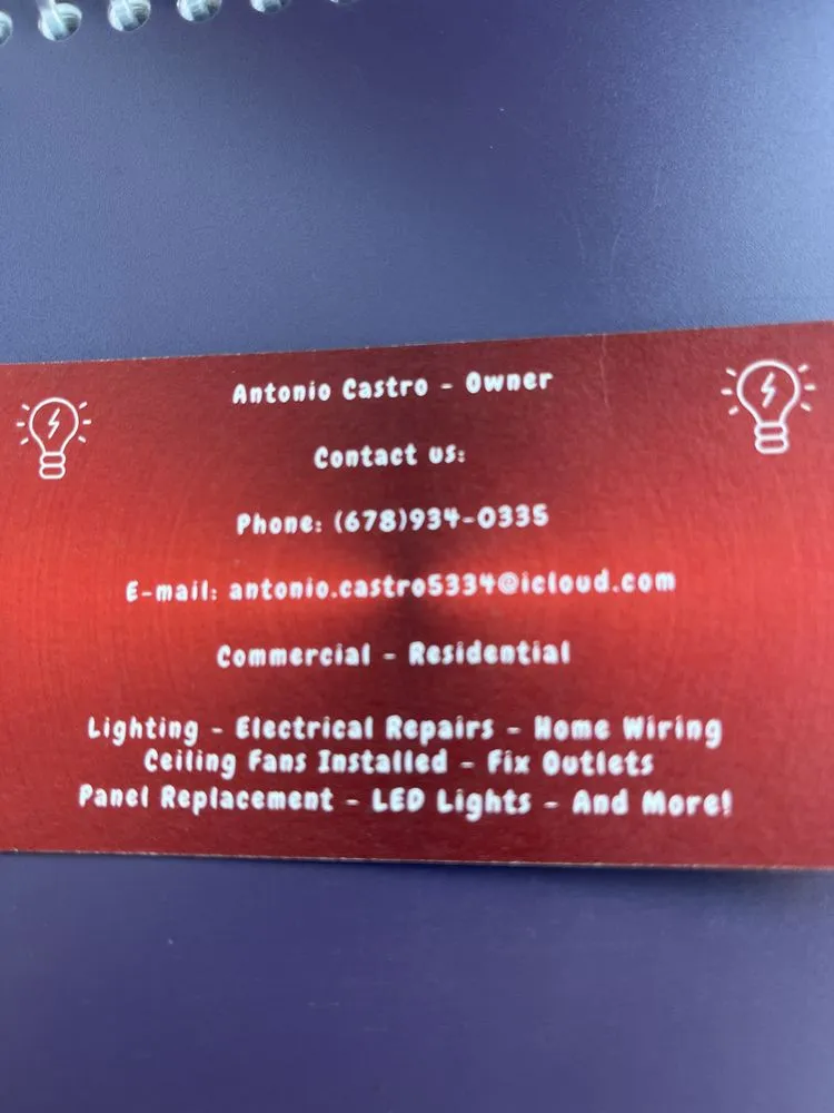 Slide of Caz Electricians