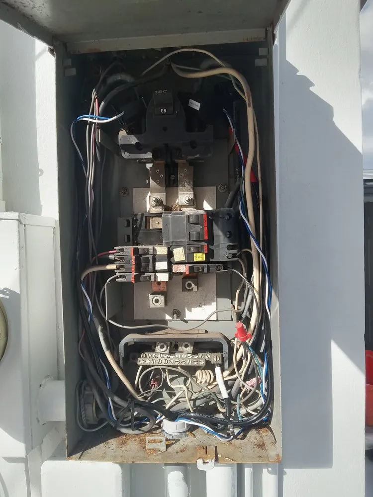 Slide of CB Electrical Panels
