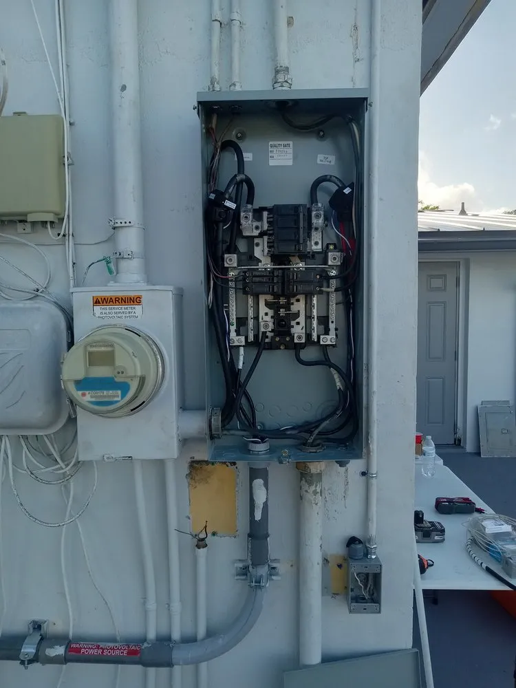 Slide of CB Electrical Panels