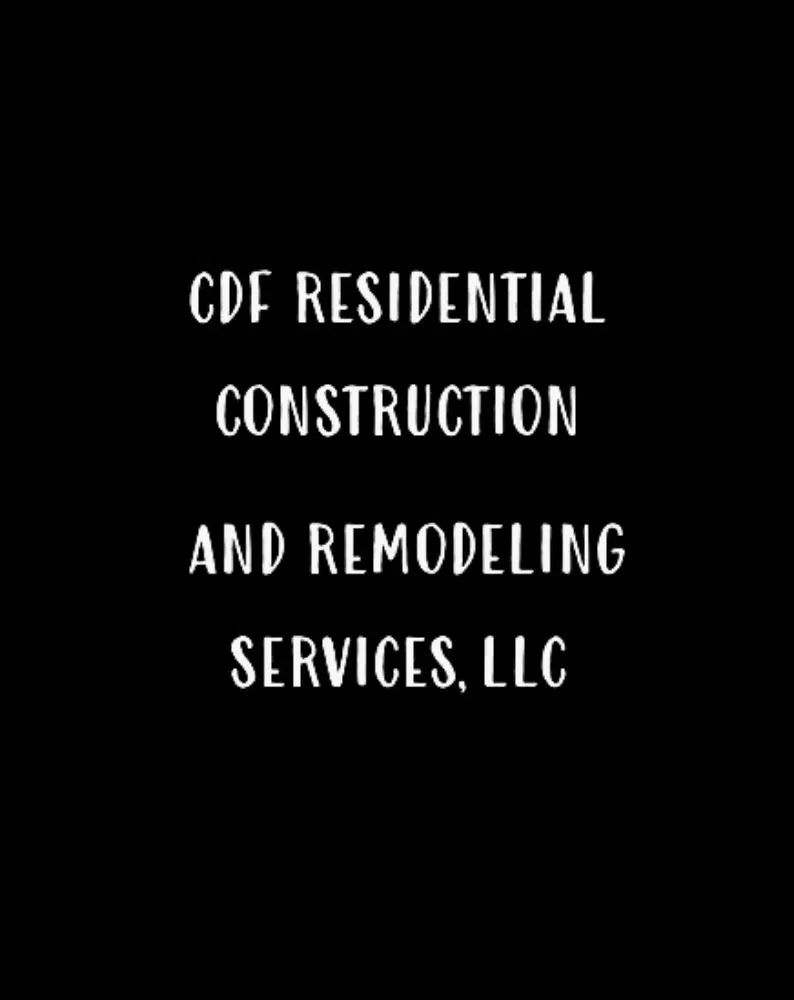 Slide of CDF Residential Construction and Remodeling Services