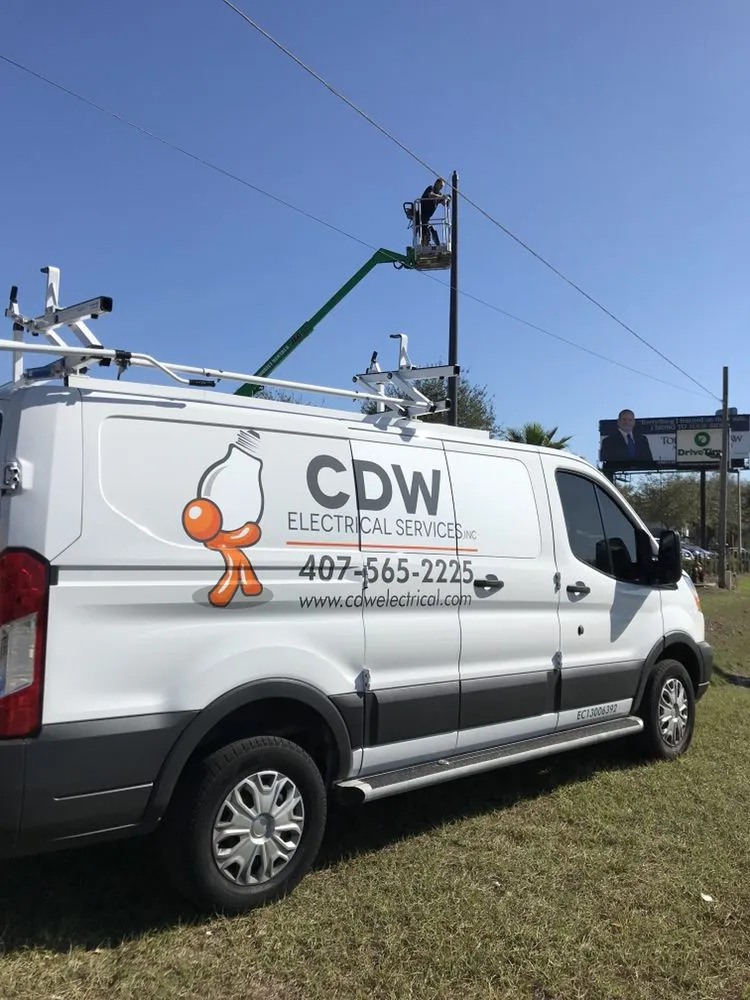 Slide of CDW Electrical Services
