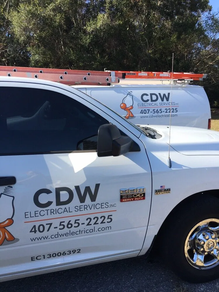 Slide of CDW Electrical Services