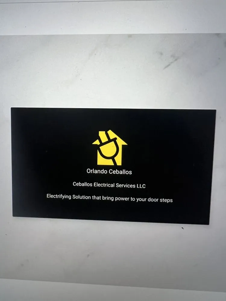 Slide of Ceballos Electrical Services