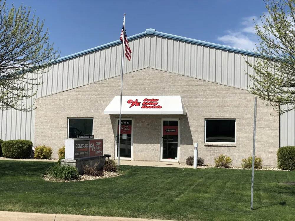 Slide of Cedar Valley Electric