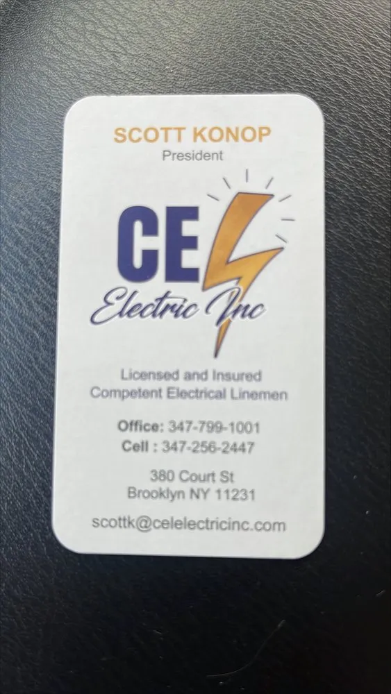 Slide of Cel Electric