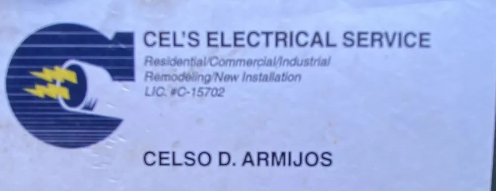 Slide of Cel’s Electrical Service