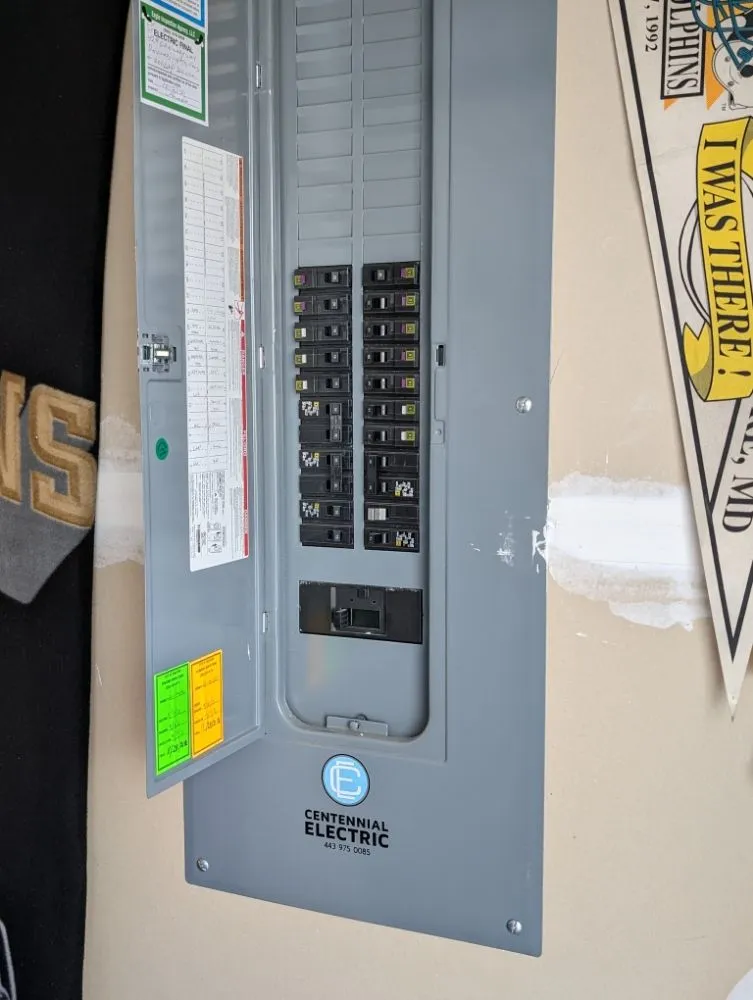 Slide of Centennial Electric