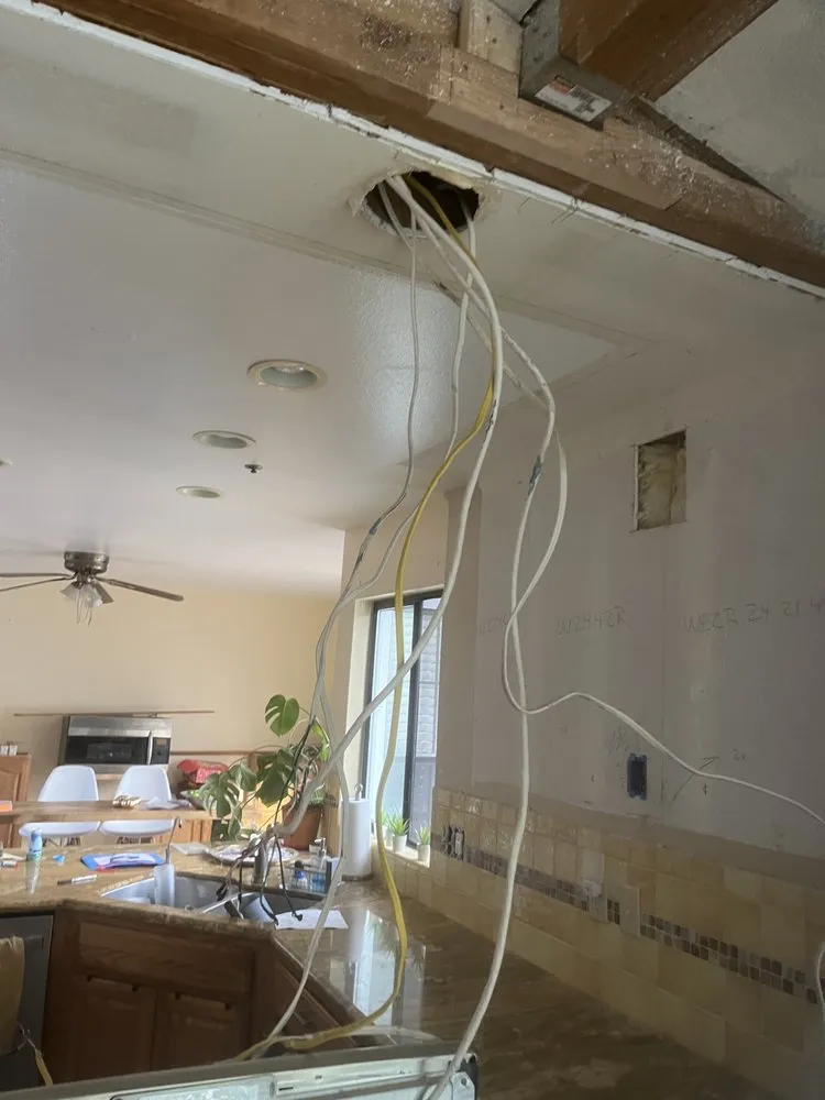 Licensed electrician providing panel upgrade in , 