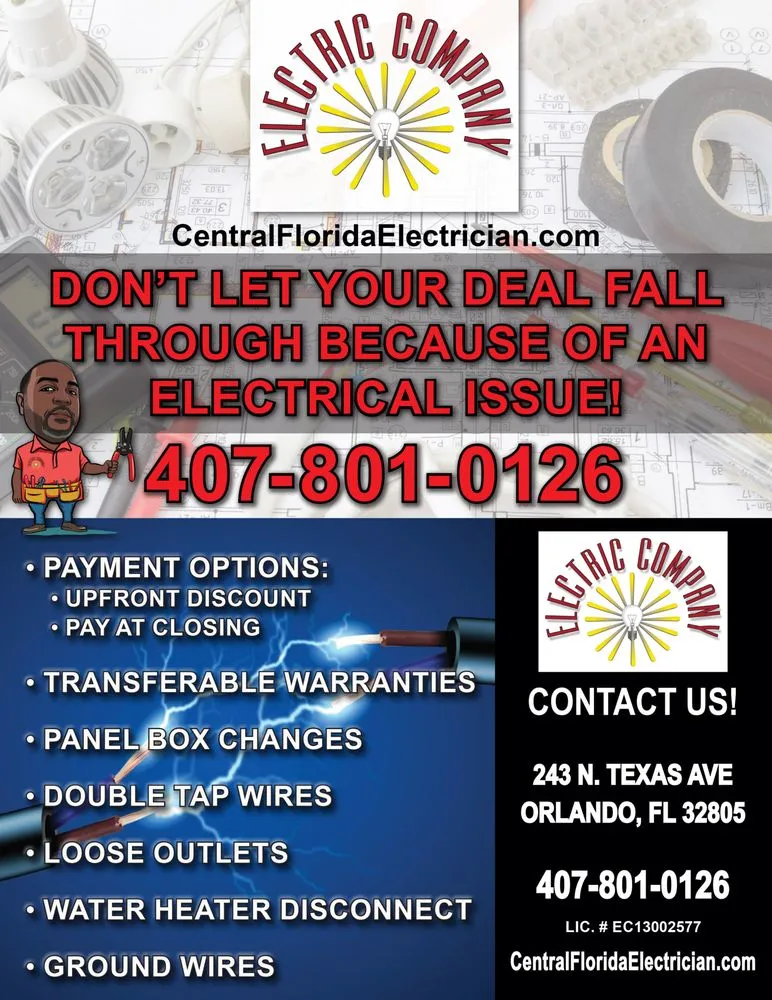 Slide of Central Florida Electrician