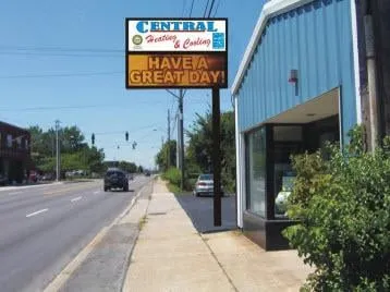 Slide of Central Heating & Cooling