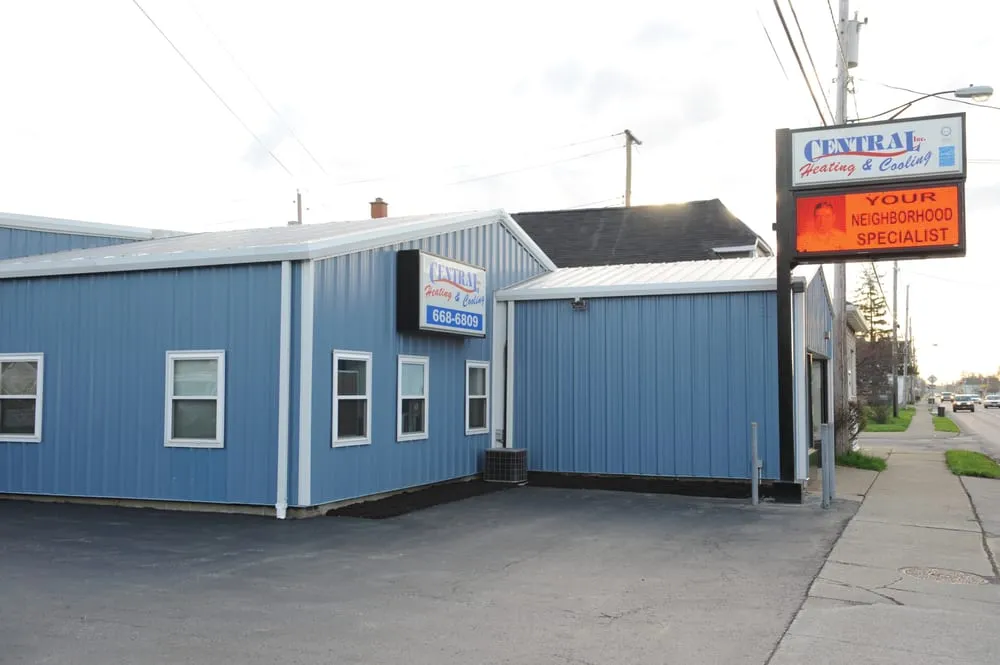 Slide of Central Heating & Cooling