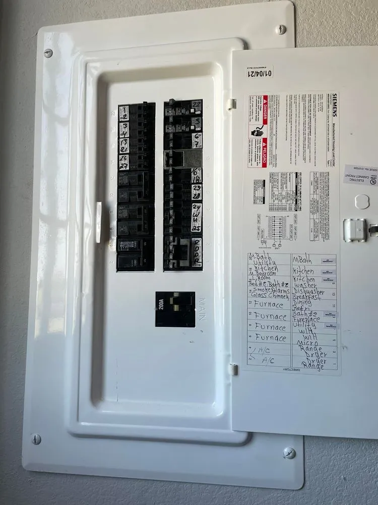 Slide of Central Stickney Electrical