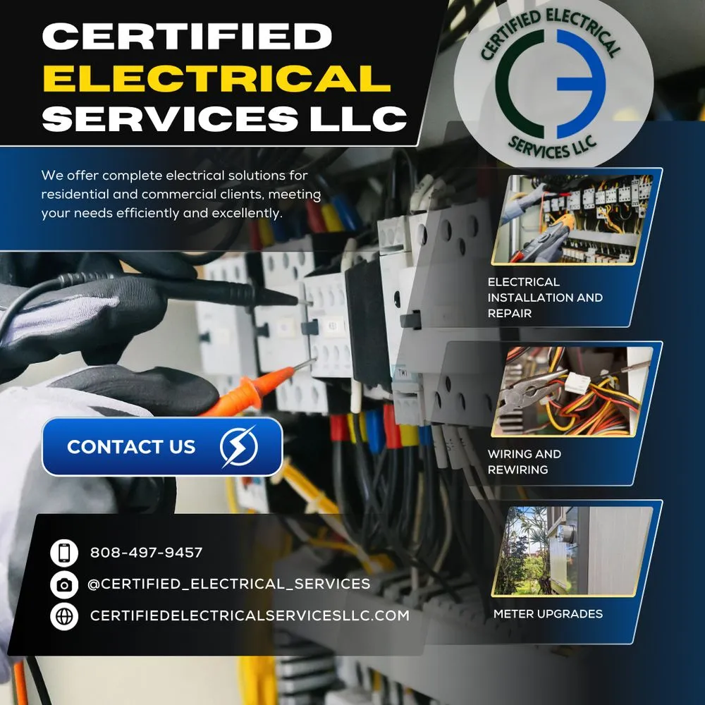 Professional panel upgrade service in Urban Honolulu, HI - Certified Electrical Services