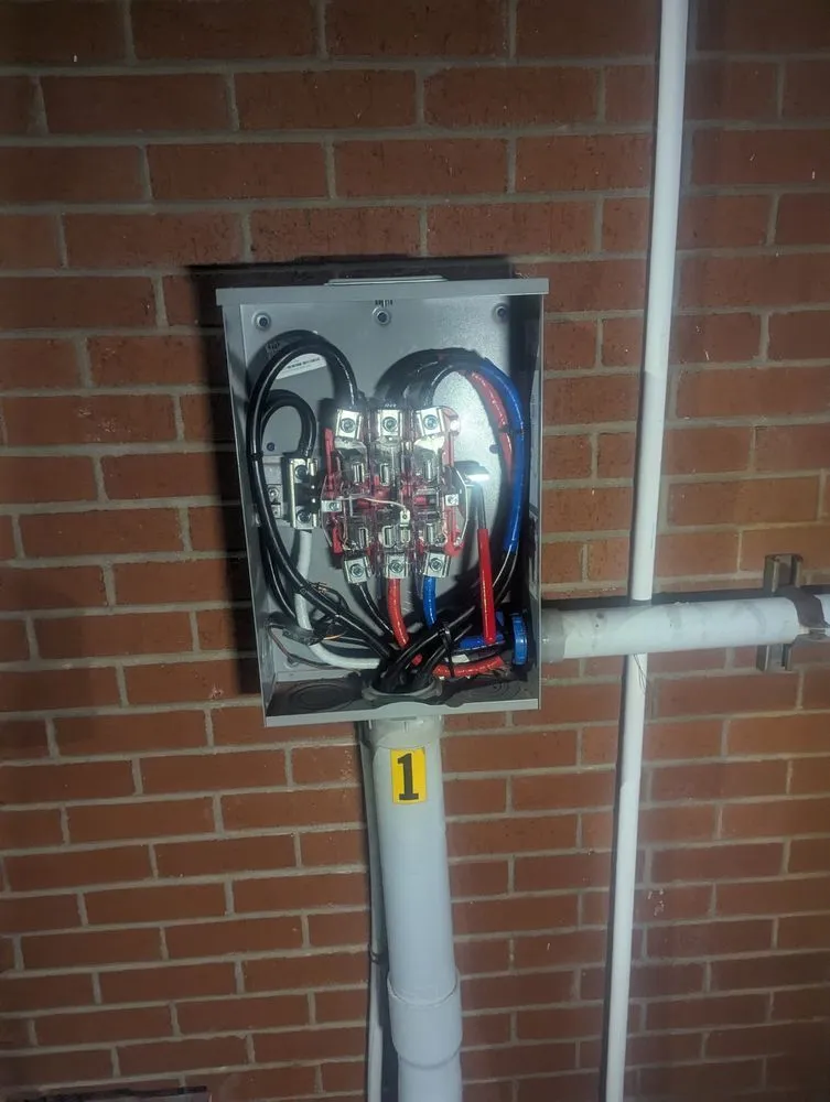 Certified electrician providing panel upgrade in Wagram, NC - CGA Electric
