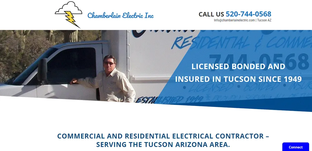 Slide of Chamberlain Electric