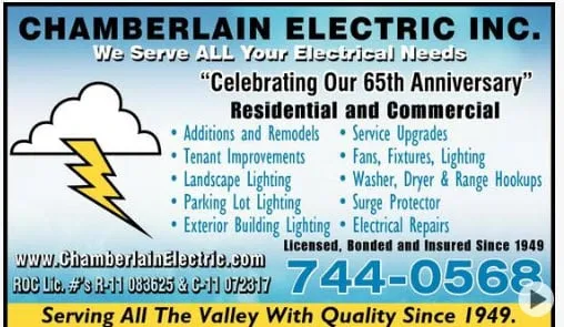 Slide of Chamberlain Electric