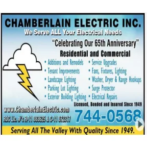 Slide of Chamberlain Electric