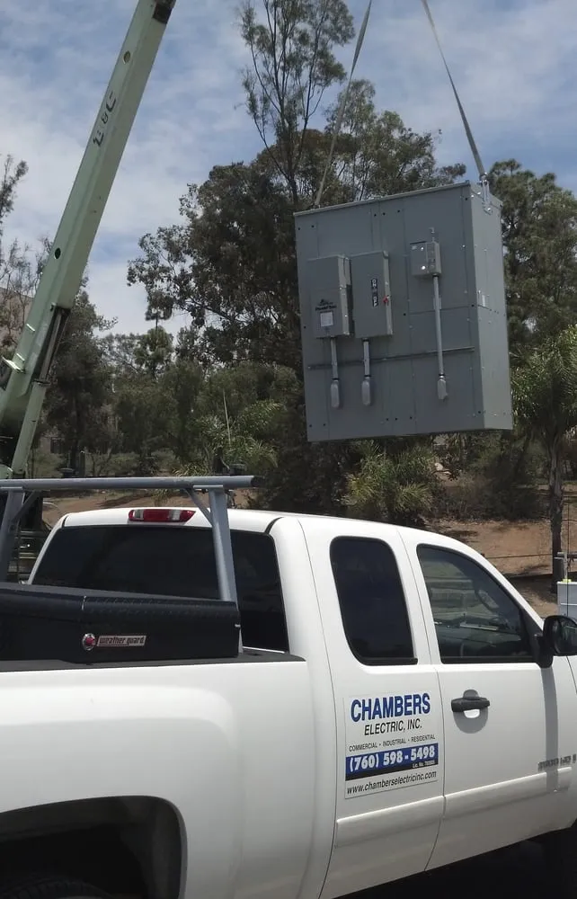 Slide of Chambers Electric