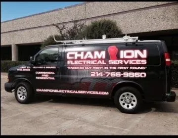 Slide of Champion Electrical Services