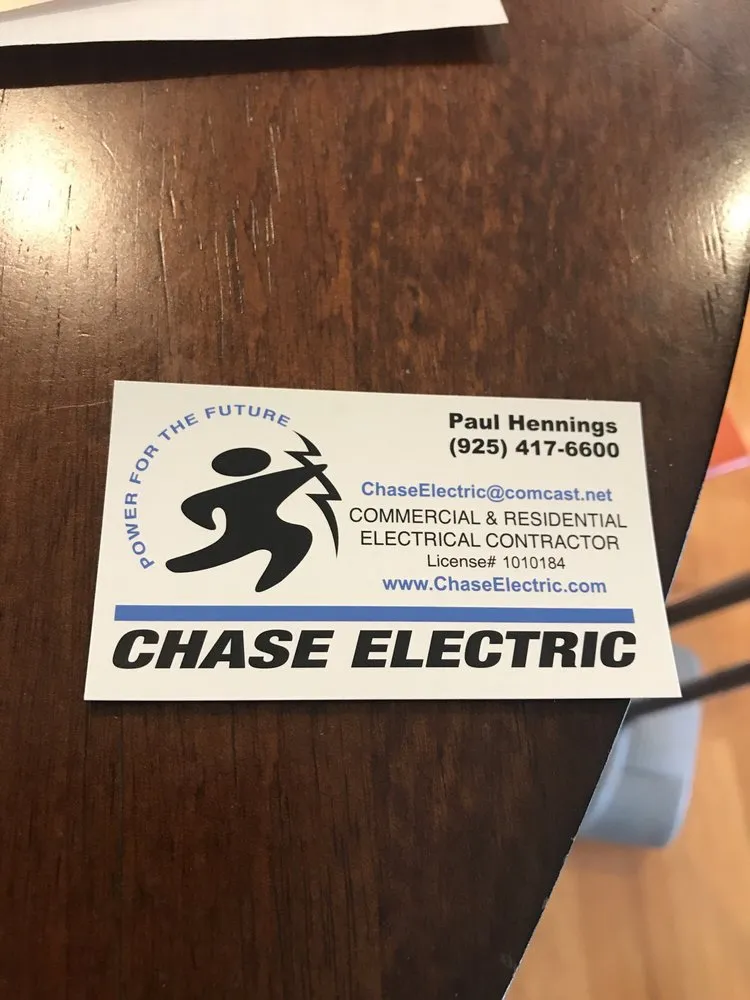 Slide of Chase Electric