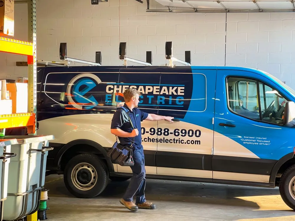 Slide of Chesapeake Electric