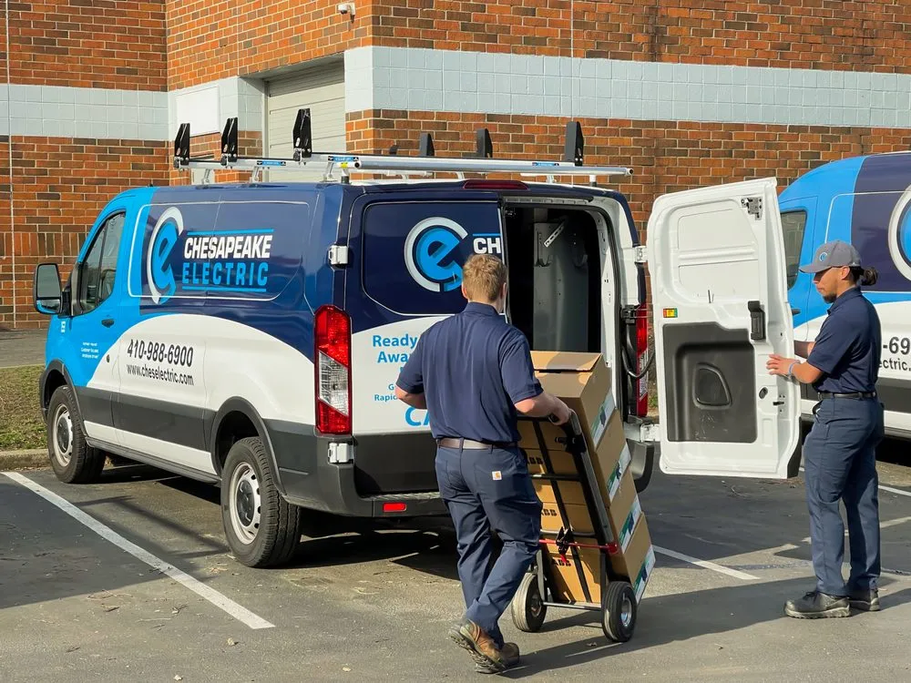 Slide of Chesapeake Electric