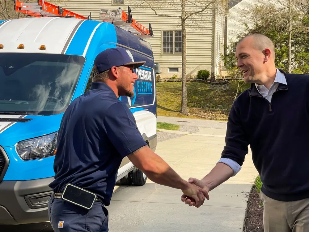 Slide of Chesapeake Electric