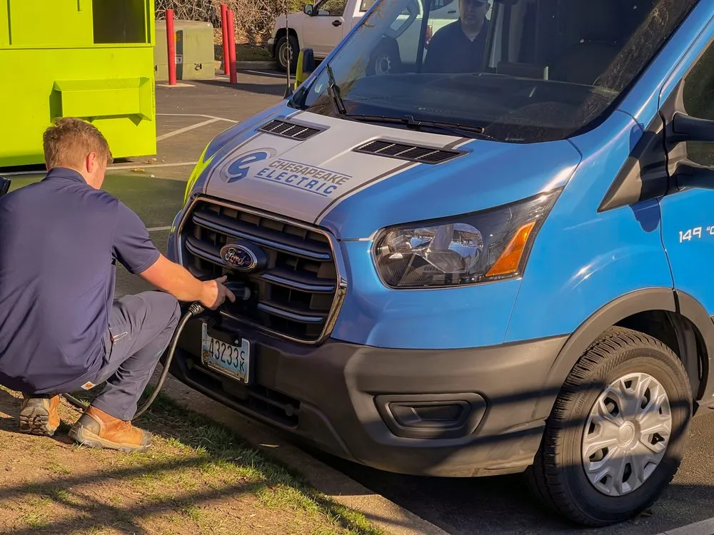 Slide of Chesapeake Electric