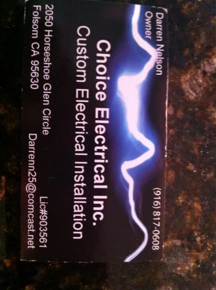 Slide of Choice Electrical
