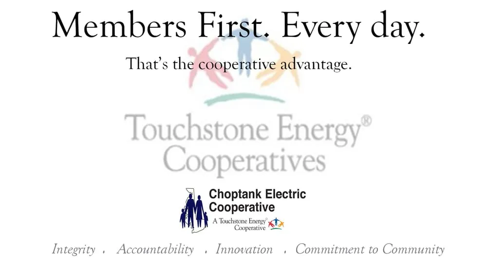 Slide of Choptank Electric Cooperative