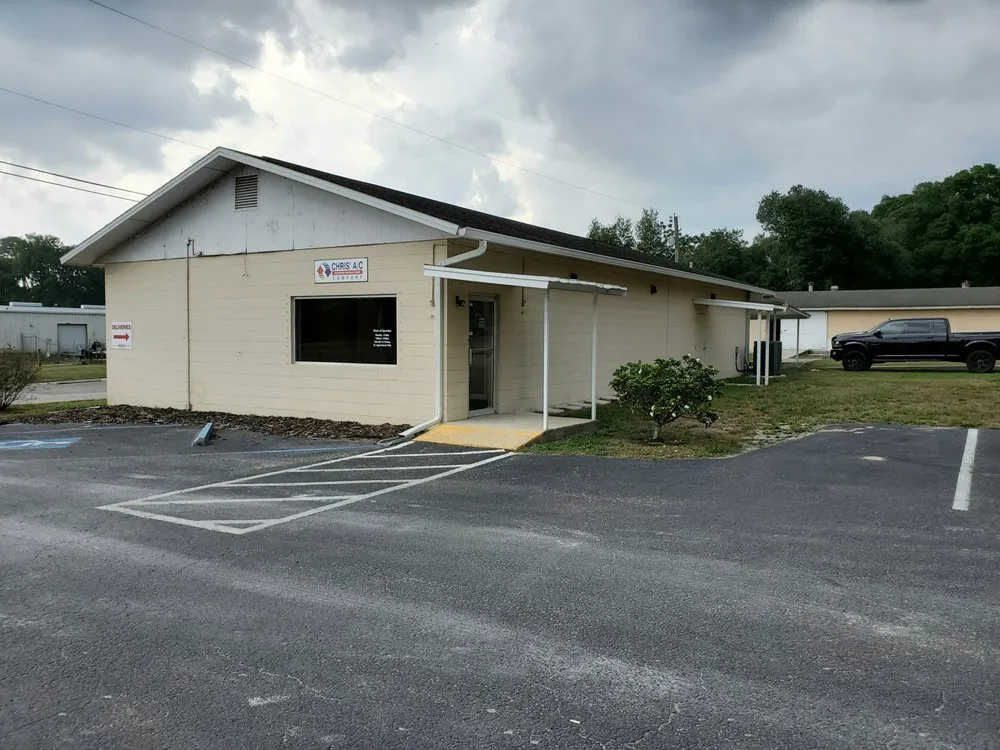 Slide of Chris' A/C Company