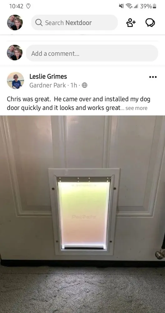 Slide of Chris and Sons