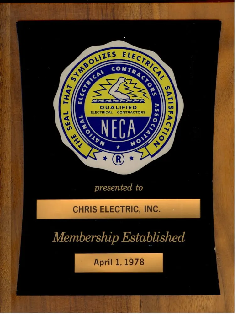 Slide of Chris Electric Company, Inc.