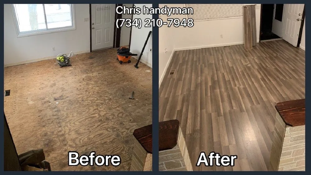 Slide of Chris Handyman, Plumber & Electrician